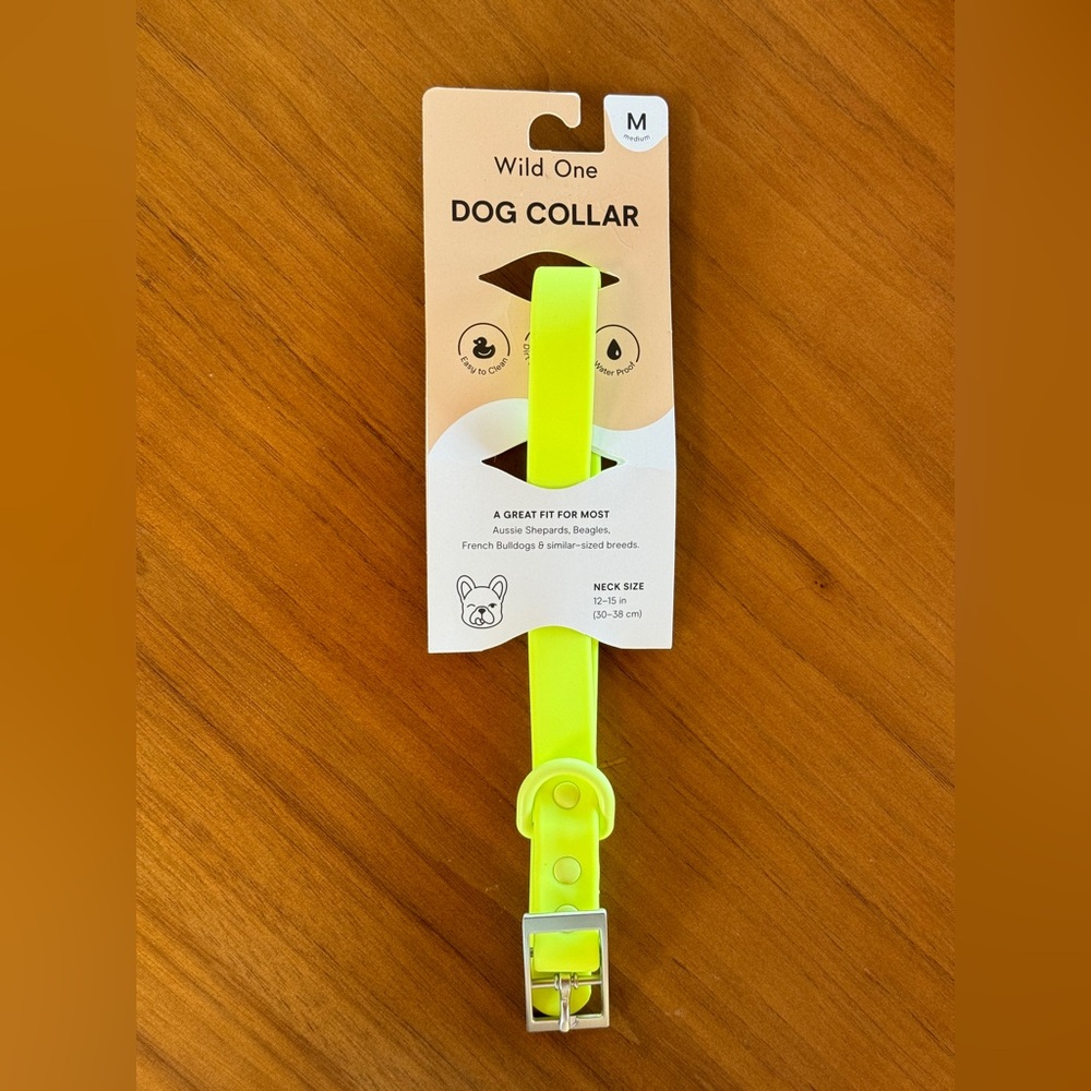 WILD ONE COLLAR- “LIMEADE” (Medium)